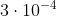3\cdot 10^{-4}